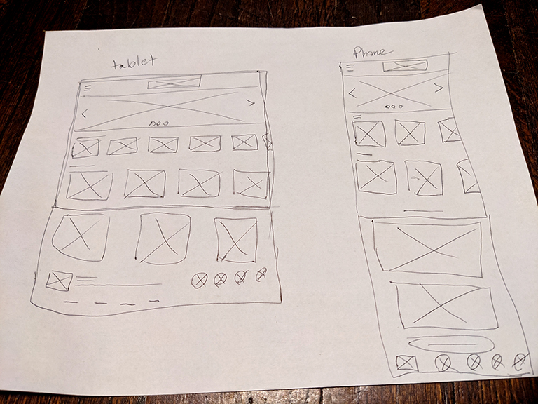 CineTix Sketches Image